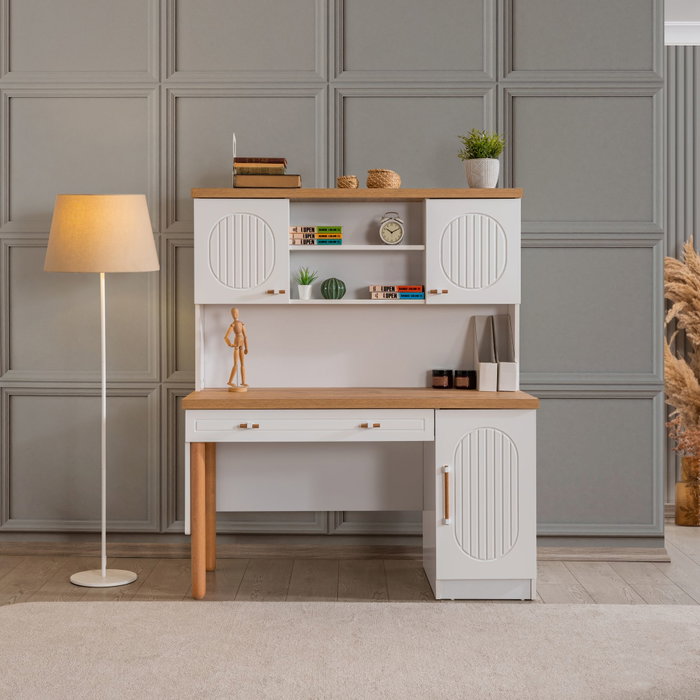 Hanah Home Vita Bohem Escritorio de Estudio Blanco